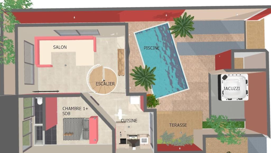 Villa Centre グランベ エクステリア 写真