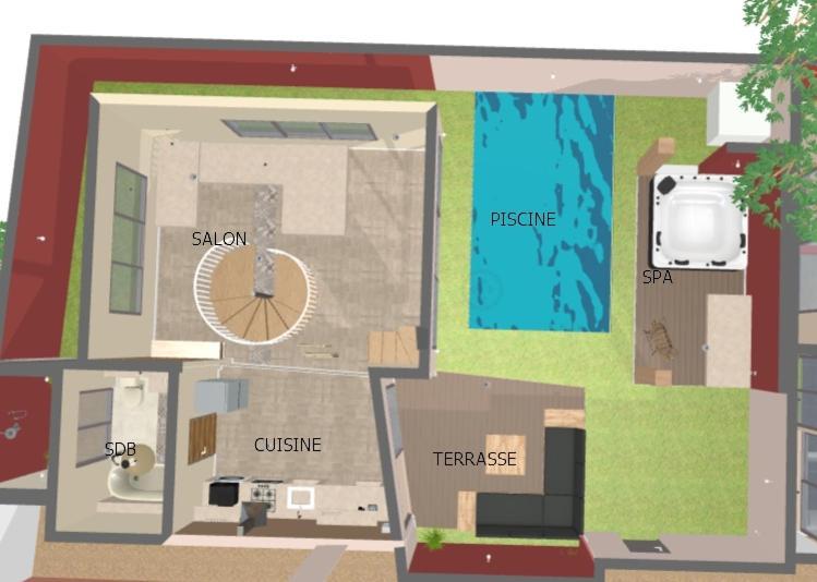 Villa Centre グランベ エクステリア 写真